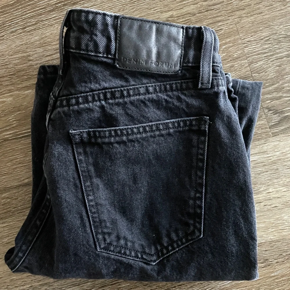 Denim Forum Farrah Curve Fit Hi-Rise Wide Leg Jeans - Picture 5 of 5